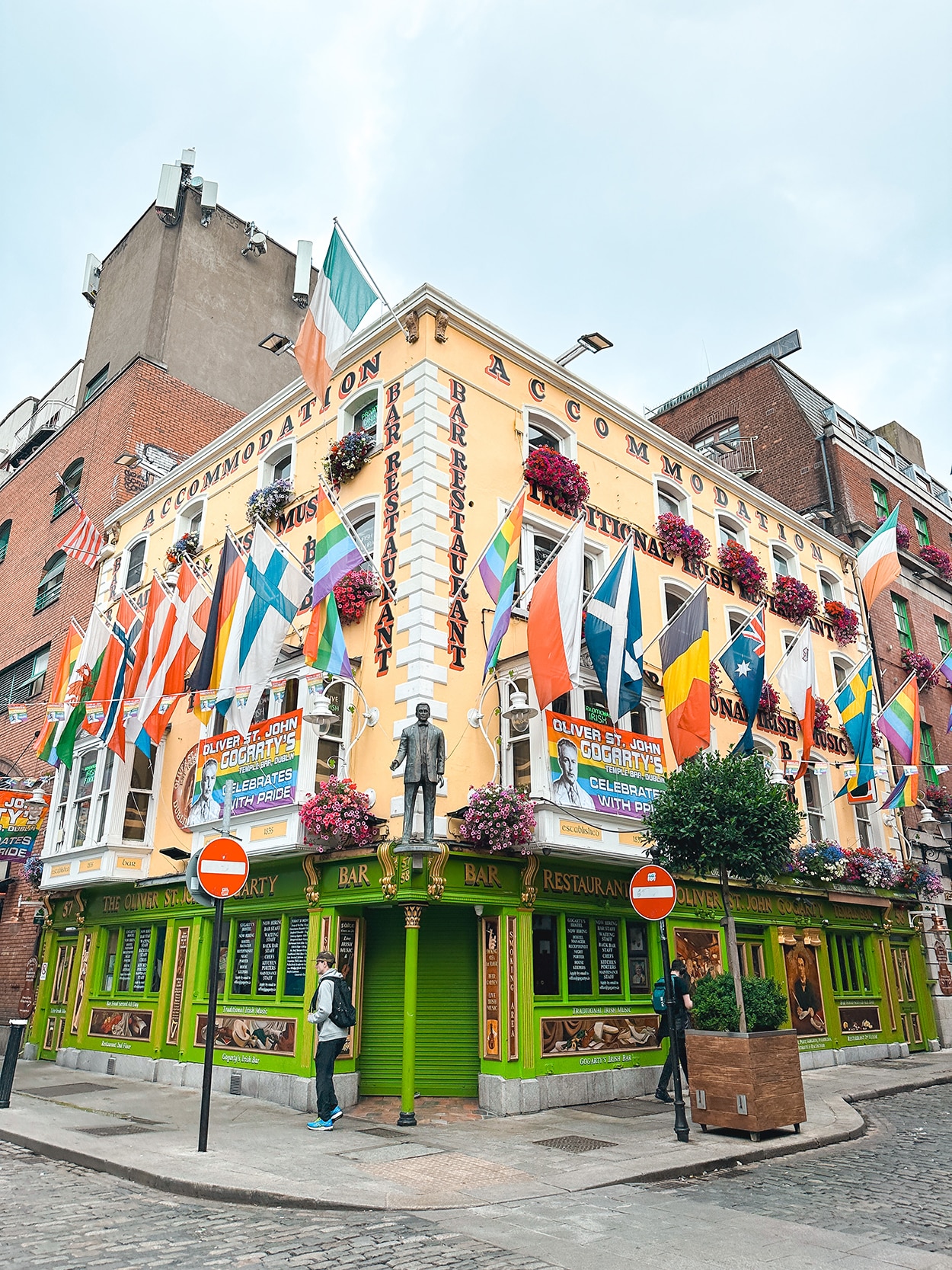 Temple Bar Neighborhood Dublin Ireland