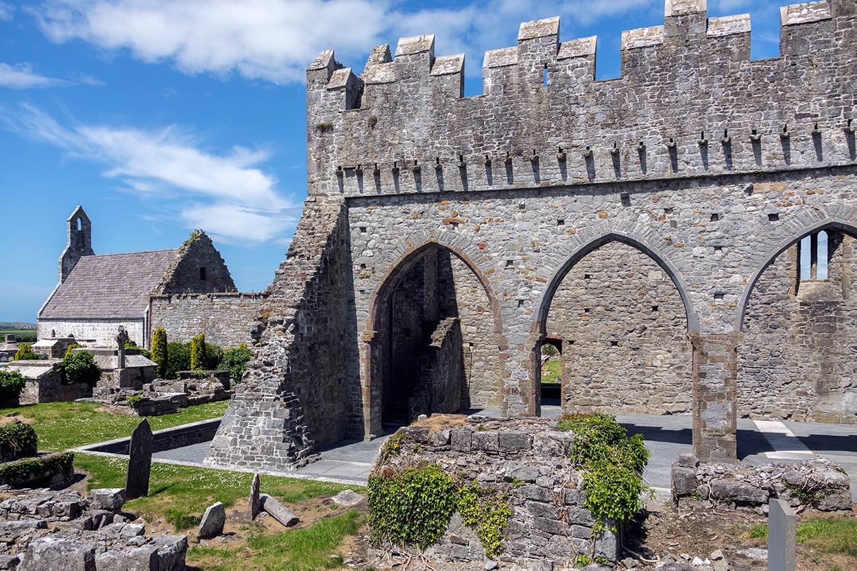 Ardfert Cathedral in Tralee Ireland