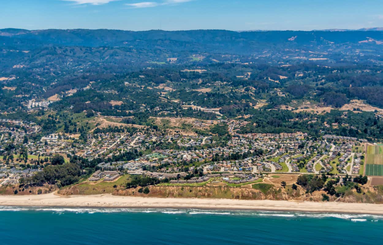 Aerial View of Aptos CA