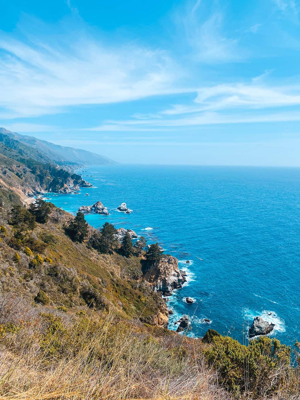 Julia Pfeiffer Burns State Park in Big Sur California