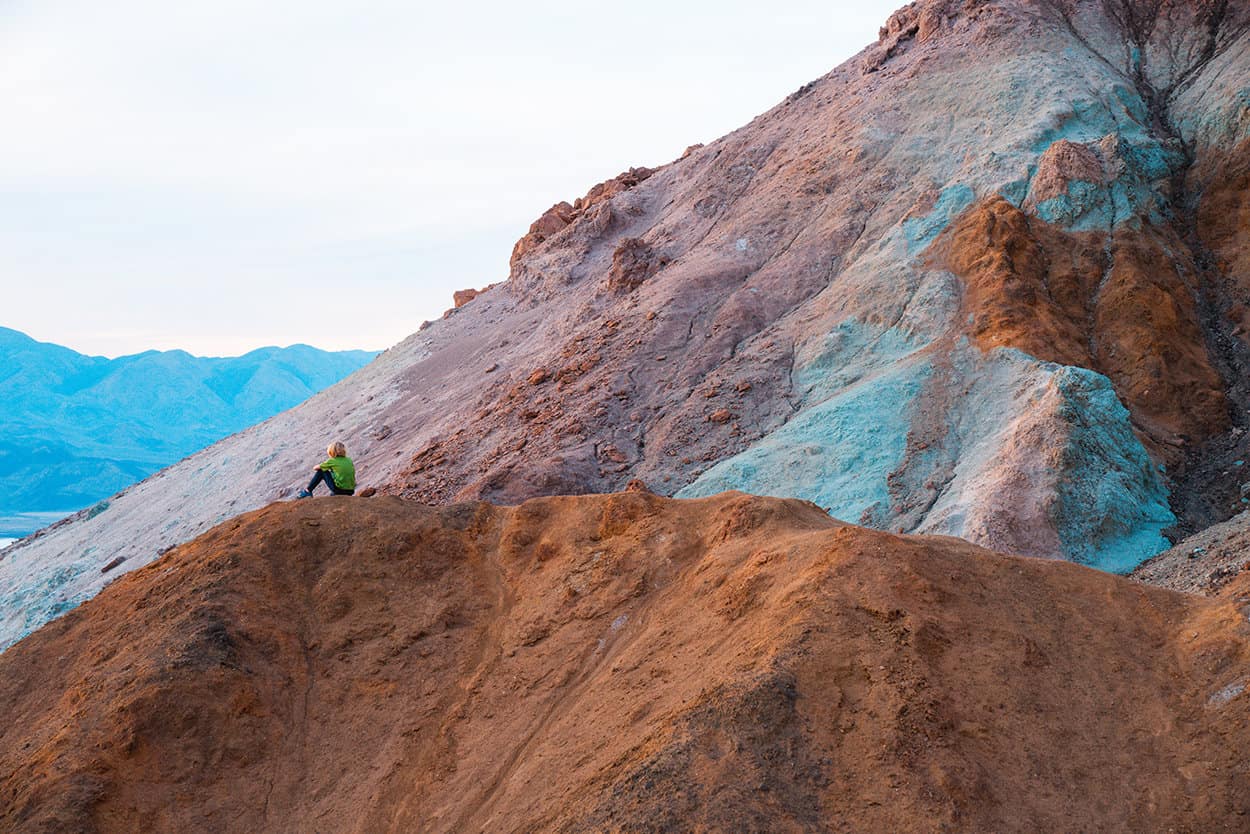 Artists Palette in Death Valley National Park California- photo credit Keryn Means of Twist Travel Magazine