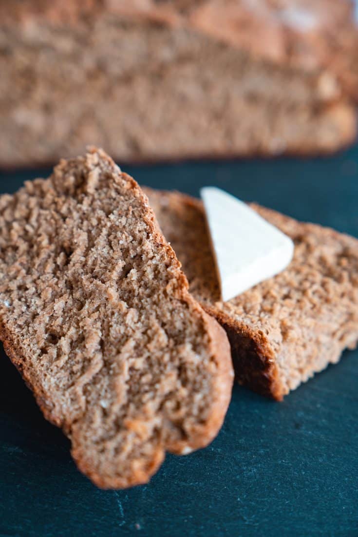 Traditional Irish Brown Bread recipe- photo by Keryn Means