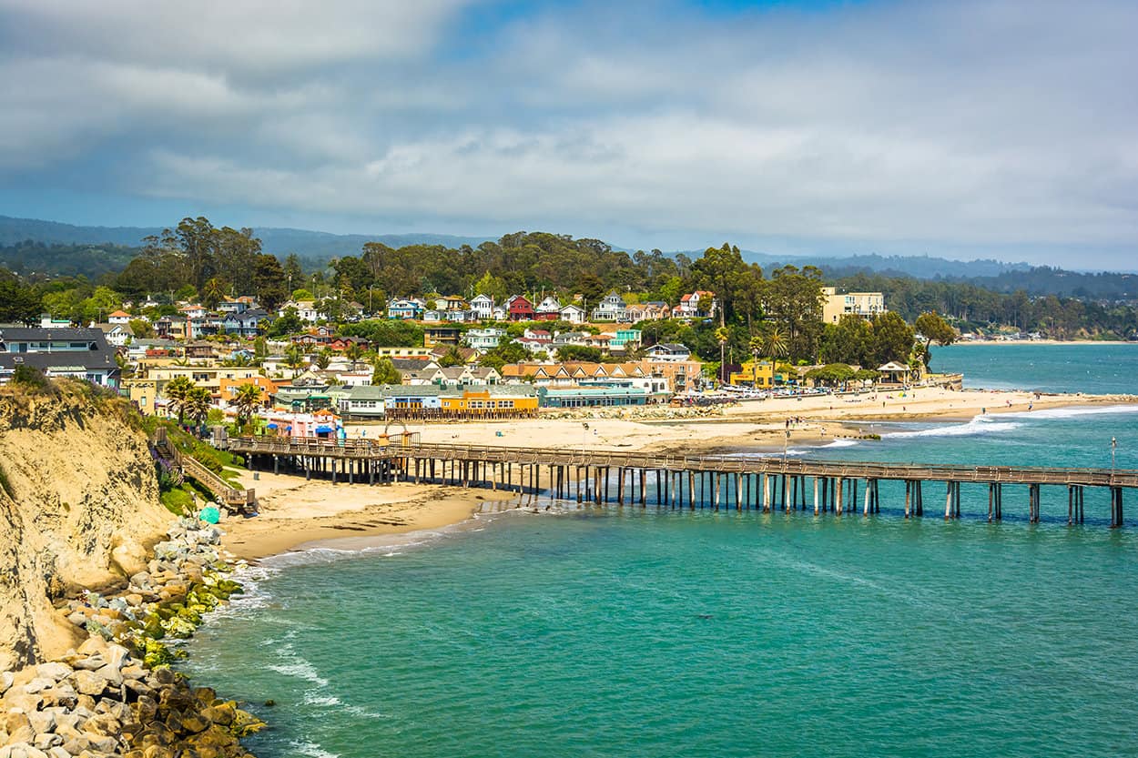 Capitola Beach in Capitola California