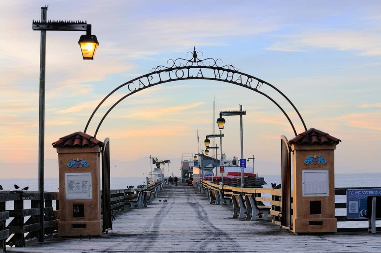 Capitola Wharf in Capitola California