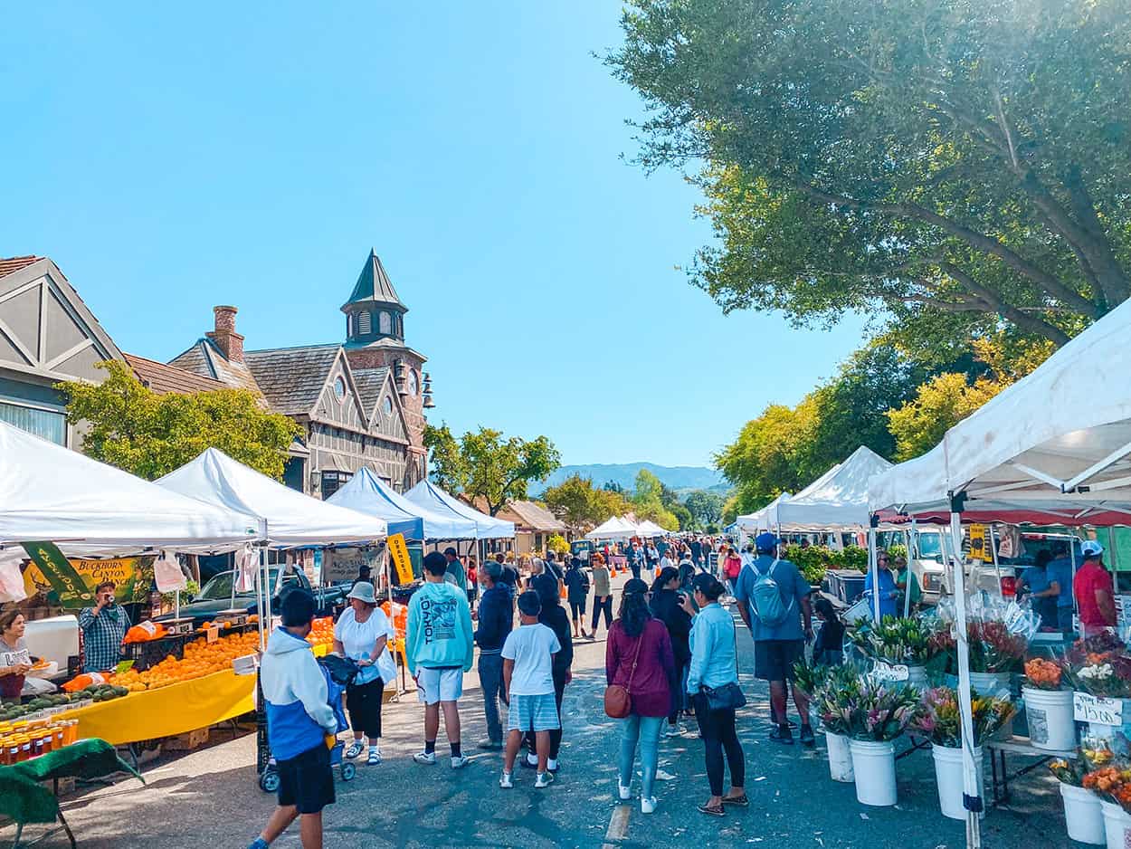 Farmers Market in Solvang California - photo credit Keryn Means of TwistTravelMag.com