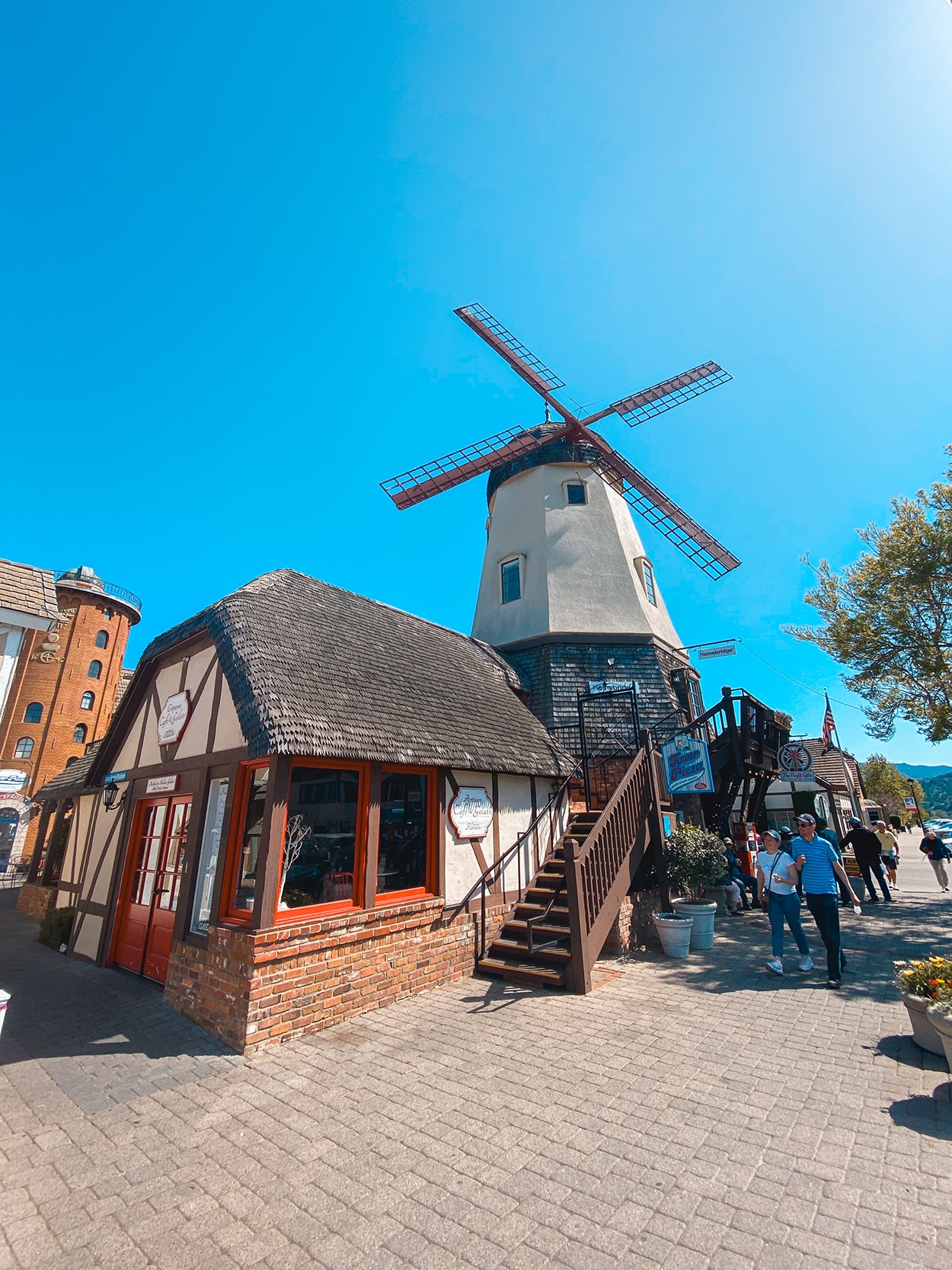 Solvang California Windmills - photo credit Keryn Means of TwistTravelMag.com