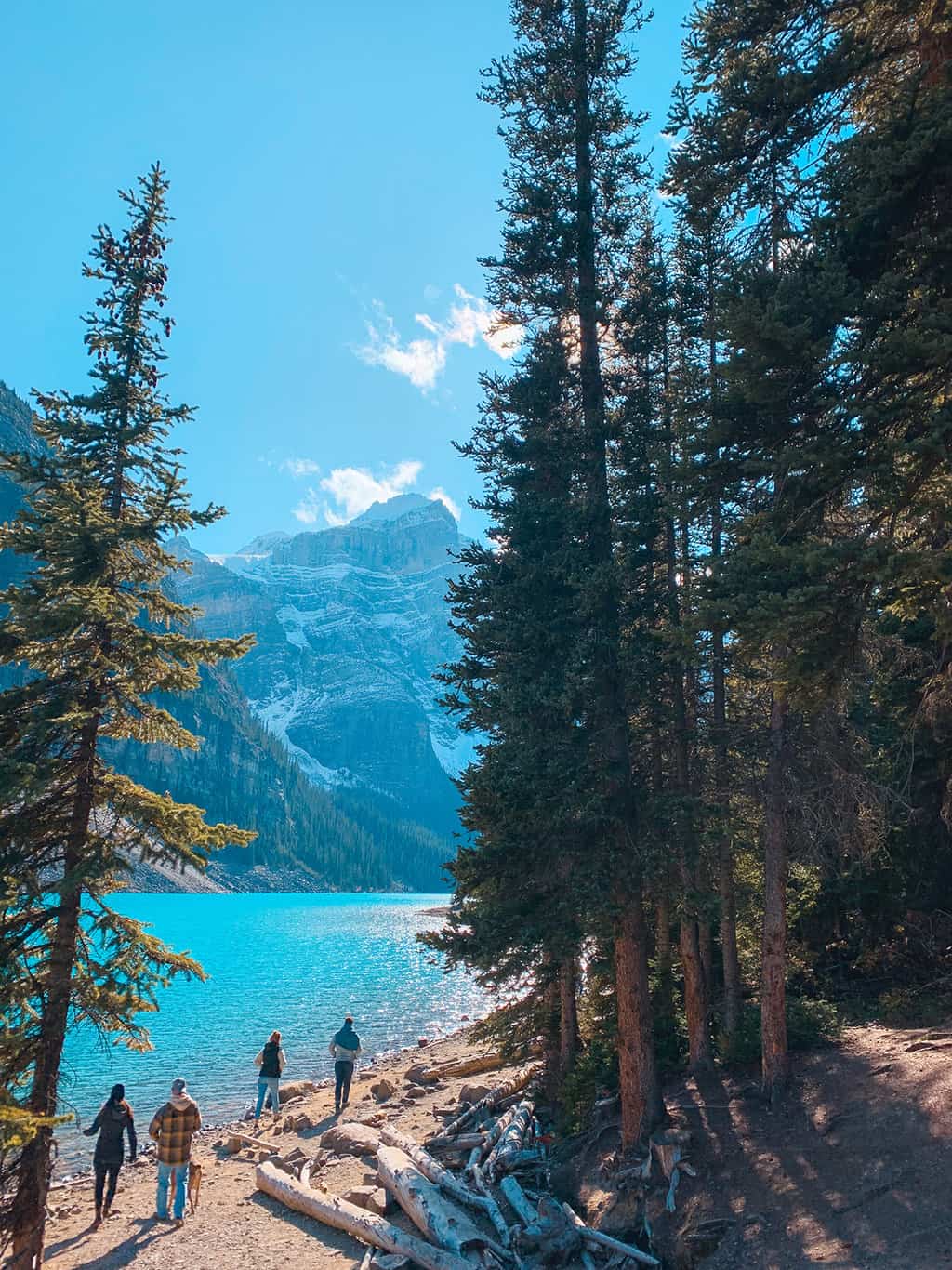 Lake Moraine Banff National Park Alberta Canada