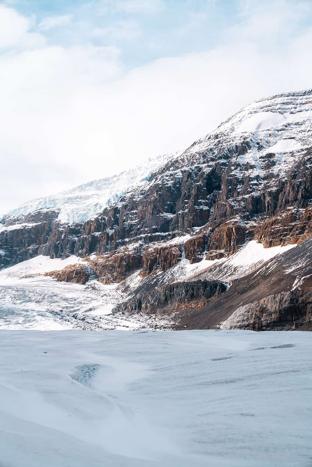 Columbia Icefield Athabasca Glacier Banff National Park Alberta Canada