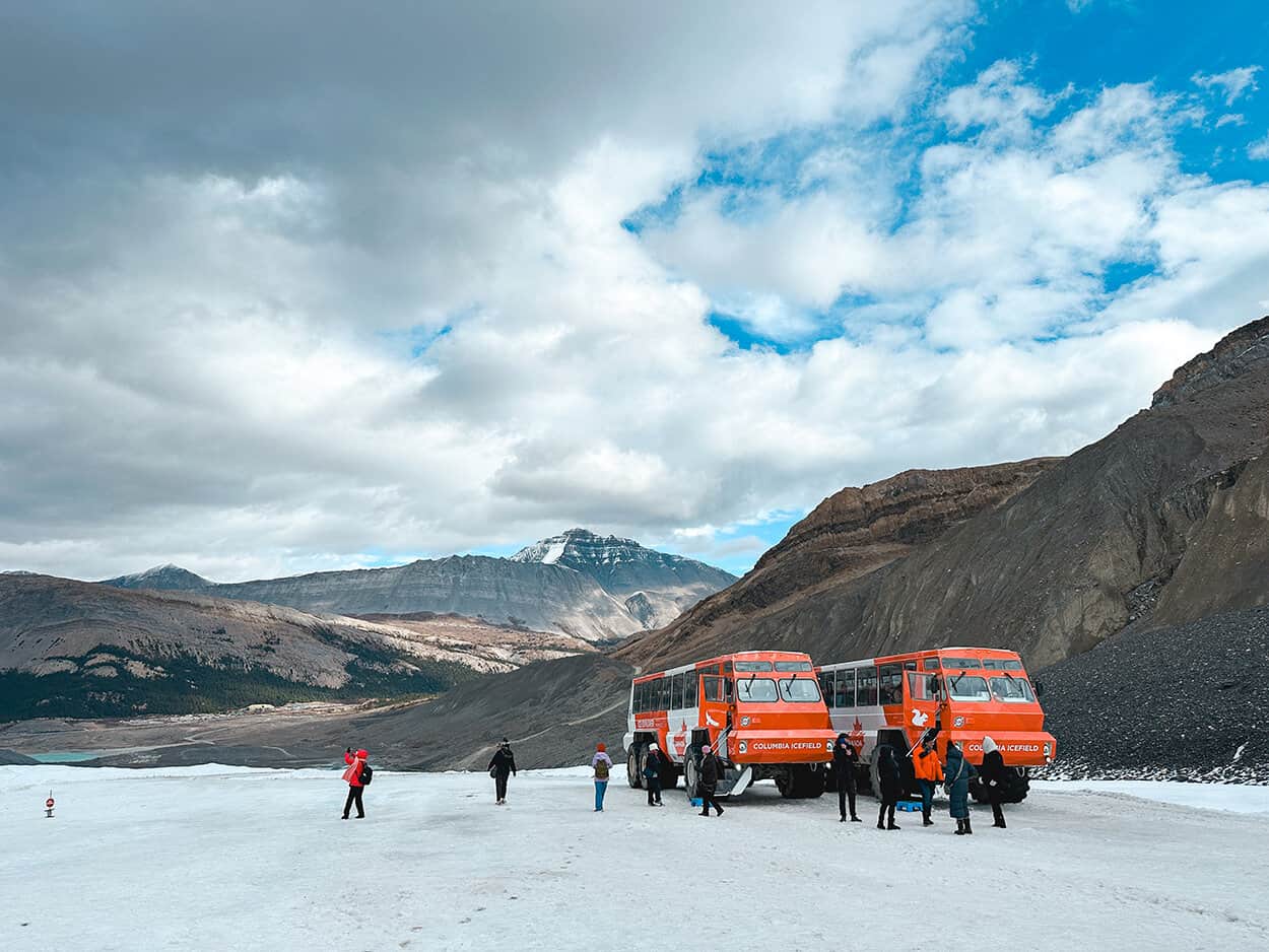 Columbia Icefield Athabasca Glacier