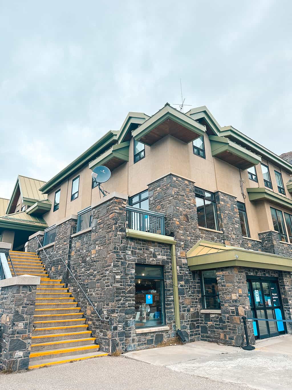 Glacier View Lodge Columbia Icefield in Banff National Park Alberta Canada