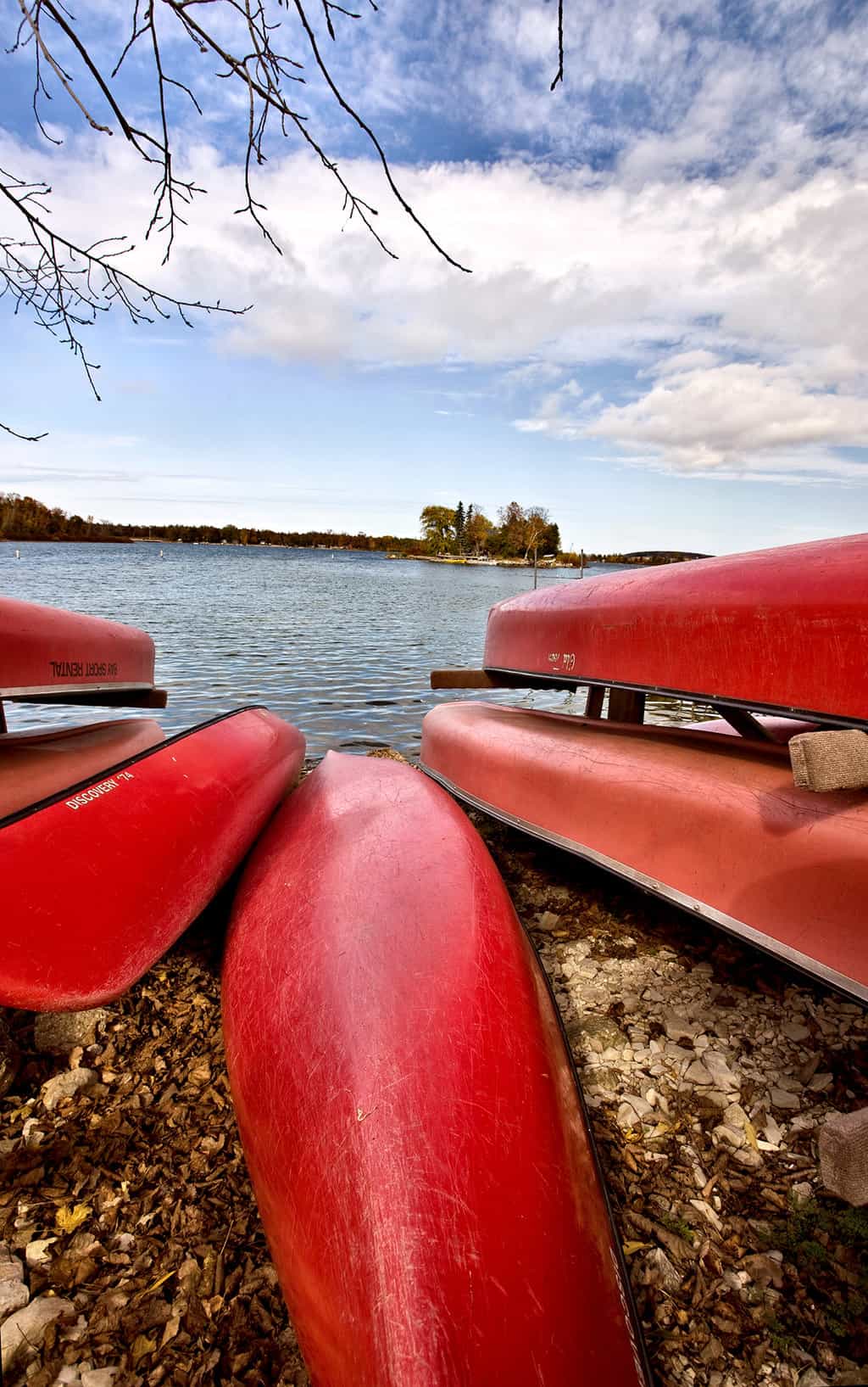 Potawatomi State Park in Door County Wisconsin