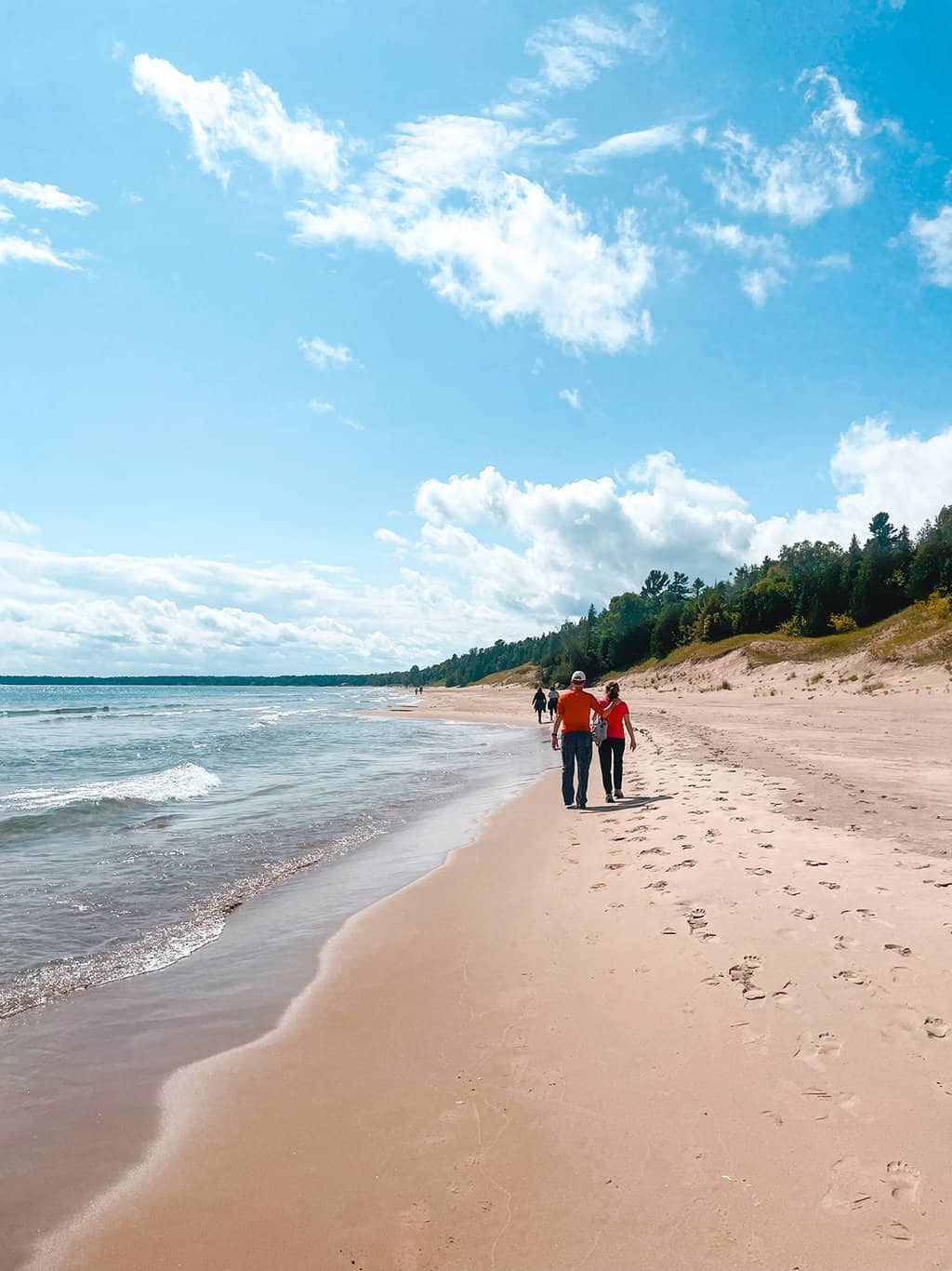 Whitefish Dunes State Park in Door County Wisconsin