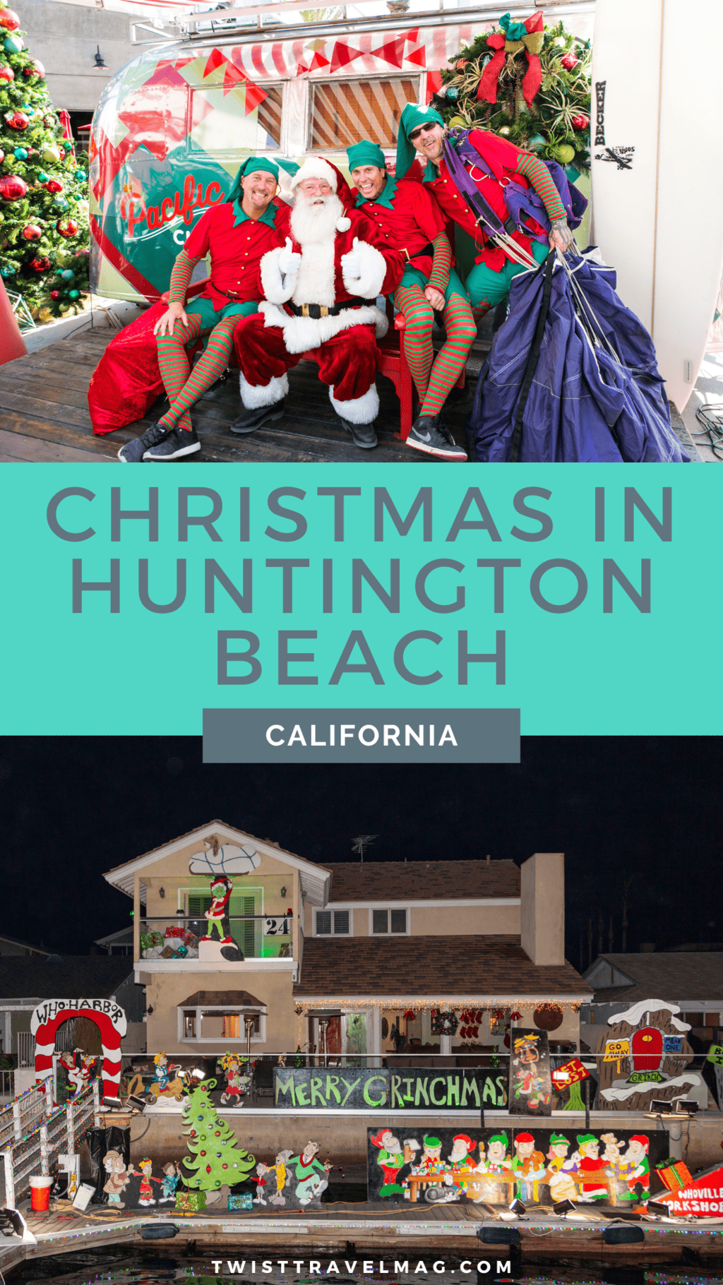 In Huntington Beach At Christmas 2023