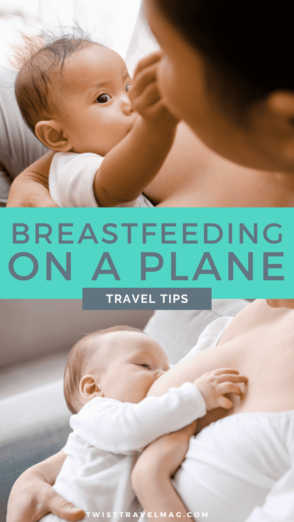 How to Breastfeed on a plane