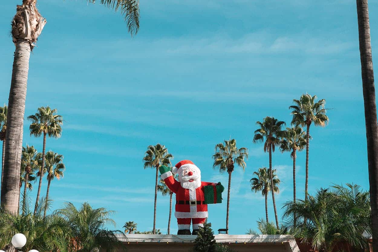 Christmas in Manhattan Beach California