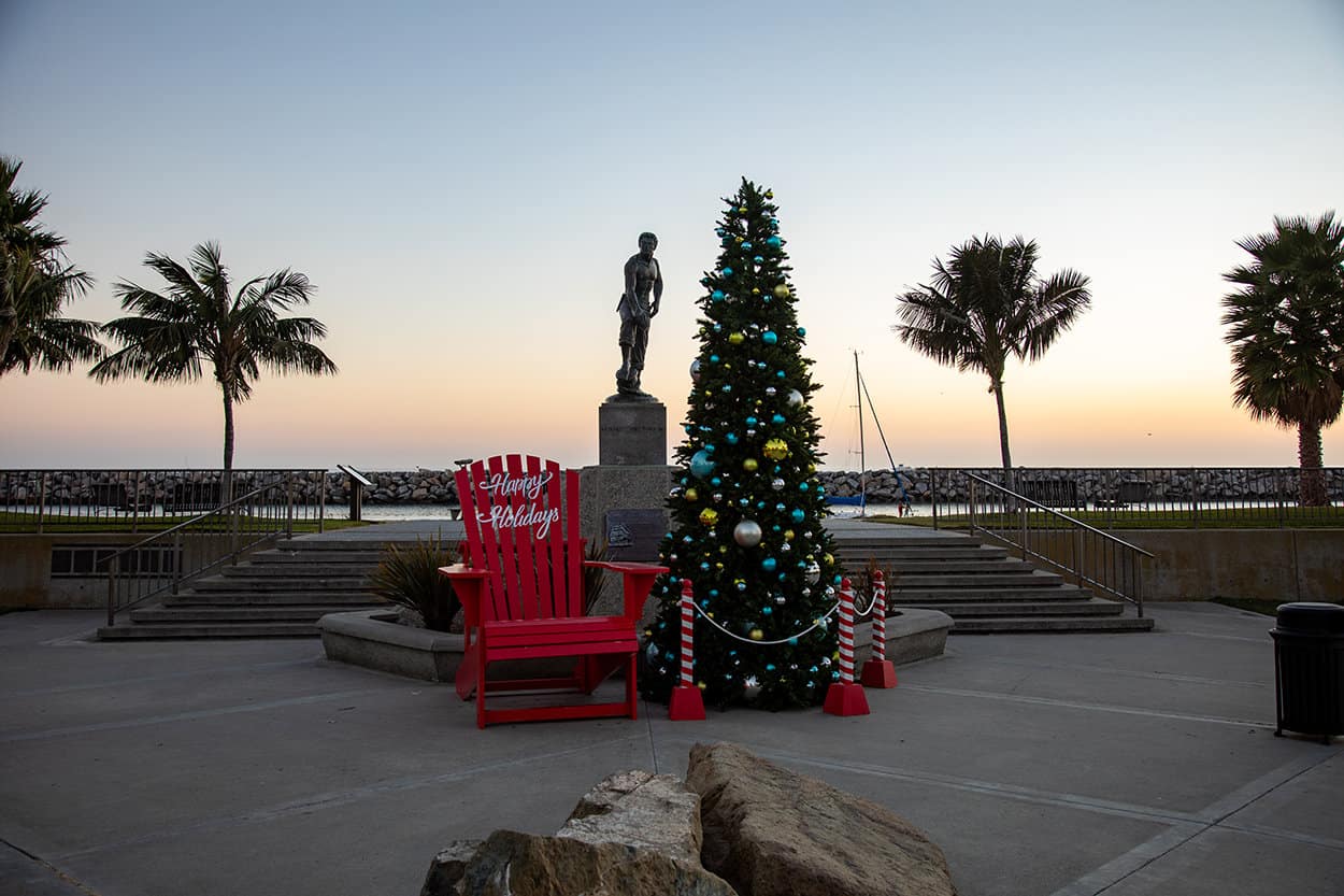 Things to do in Dana Point at Christmas in California during Holidays at the Harbor