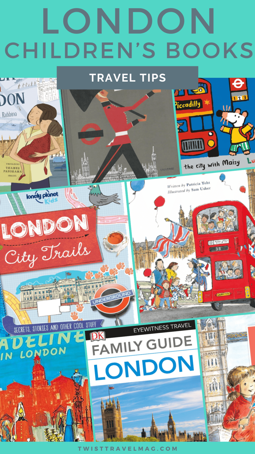 London with Kids- the best childrens books about London