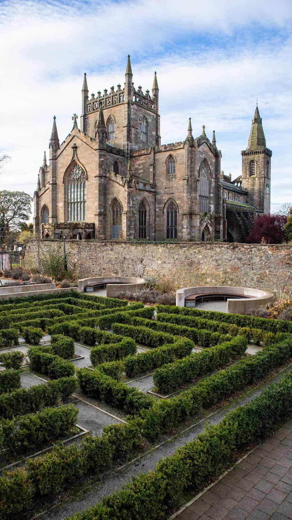 Dunfermline Abbey in Dunfermline Scotland