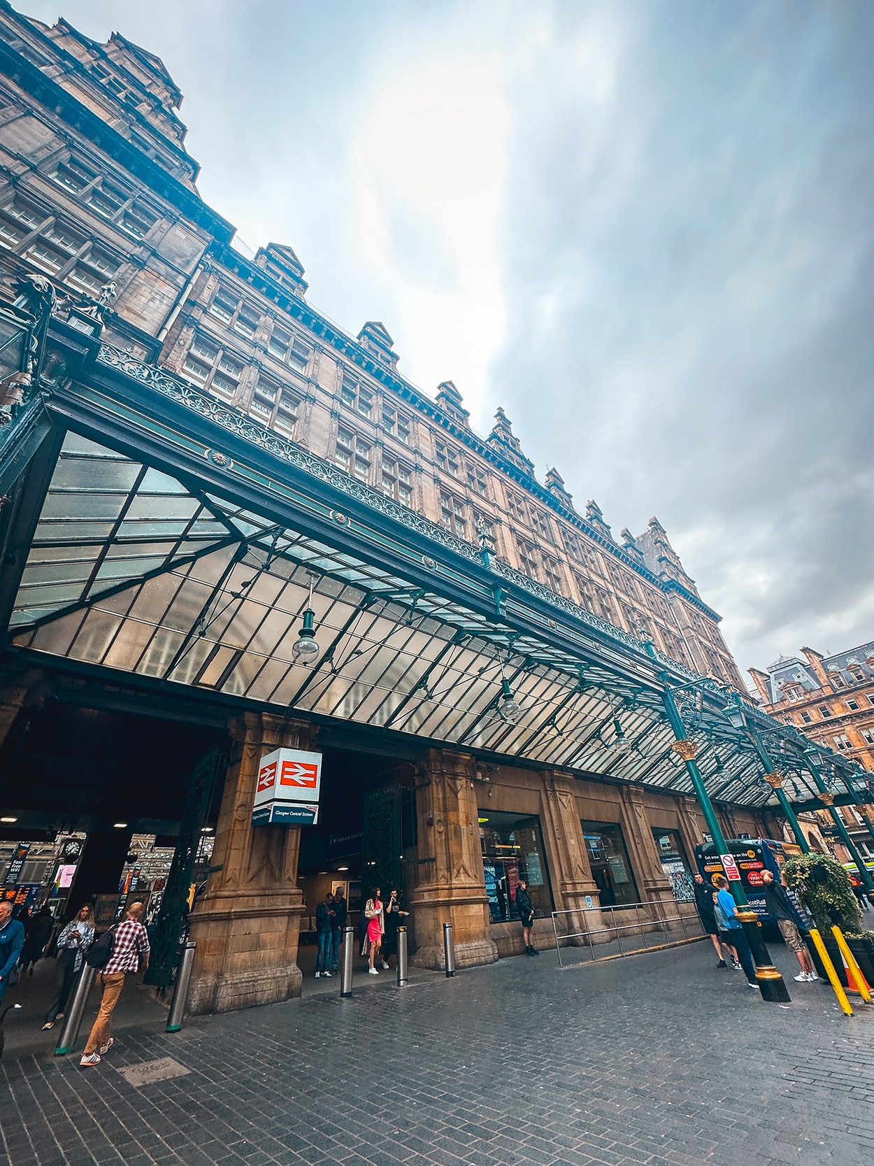 Glasgow Central Station in Glasgow Scotland - photo credit Keryn Means editor of TwistTravelMag.com