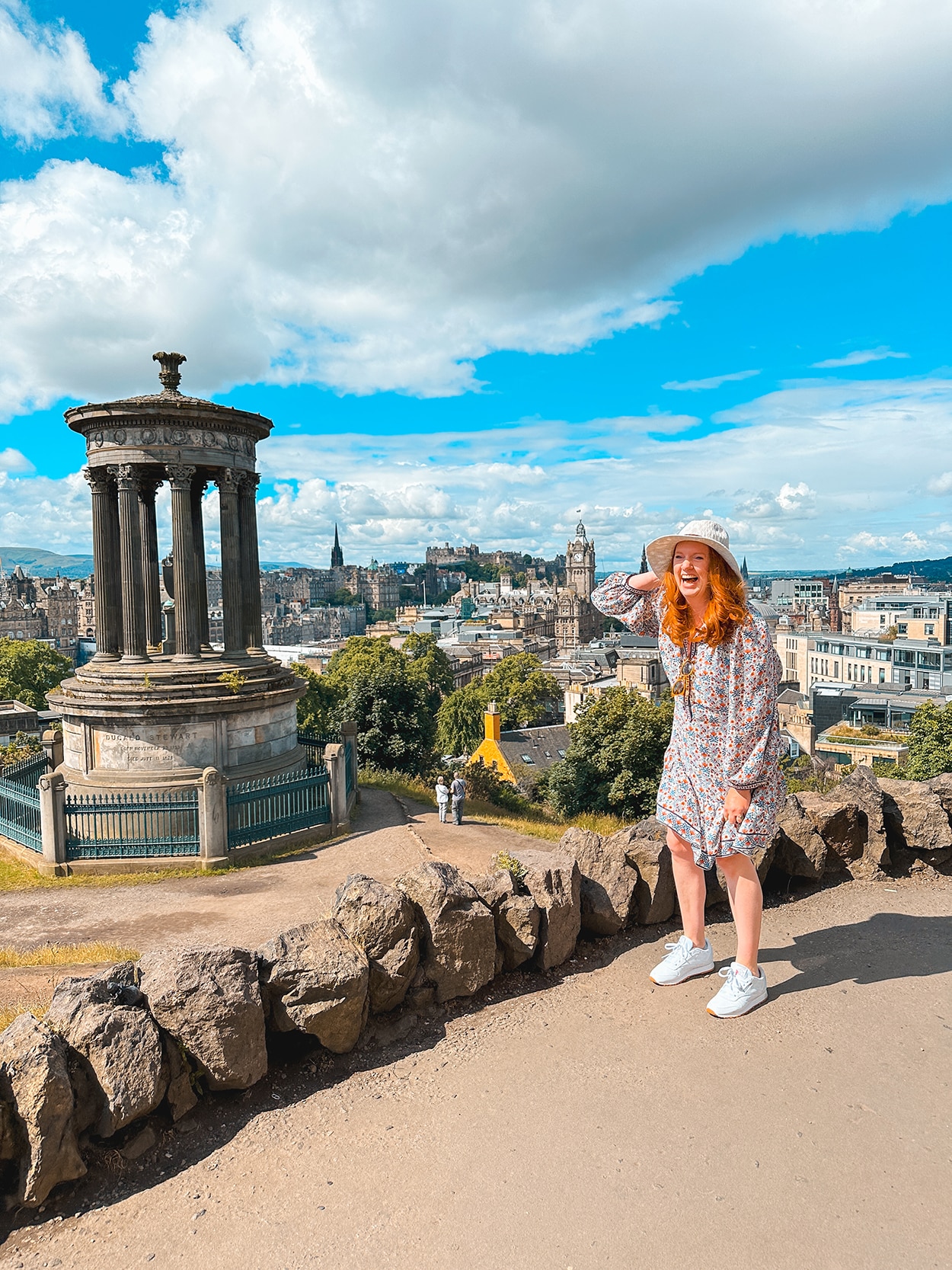 Calton Hill in Edinburgh Scotland- photo by Keryn Means editor of Twist Travel Magazine