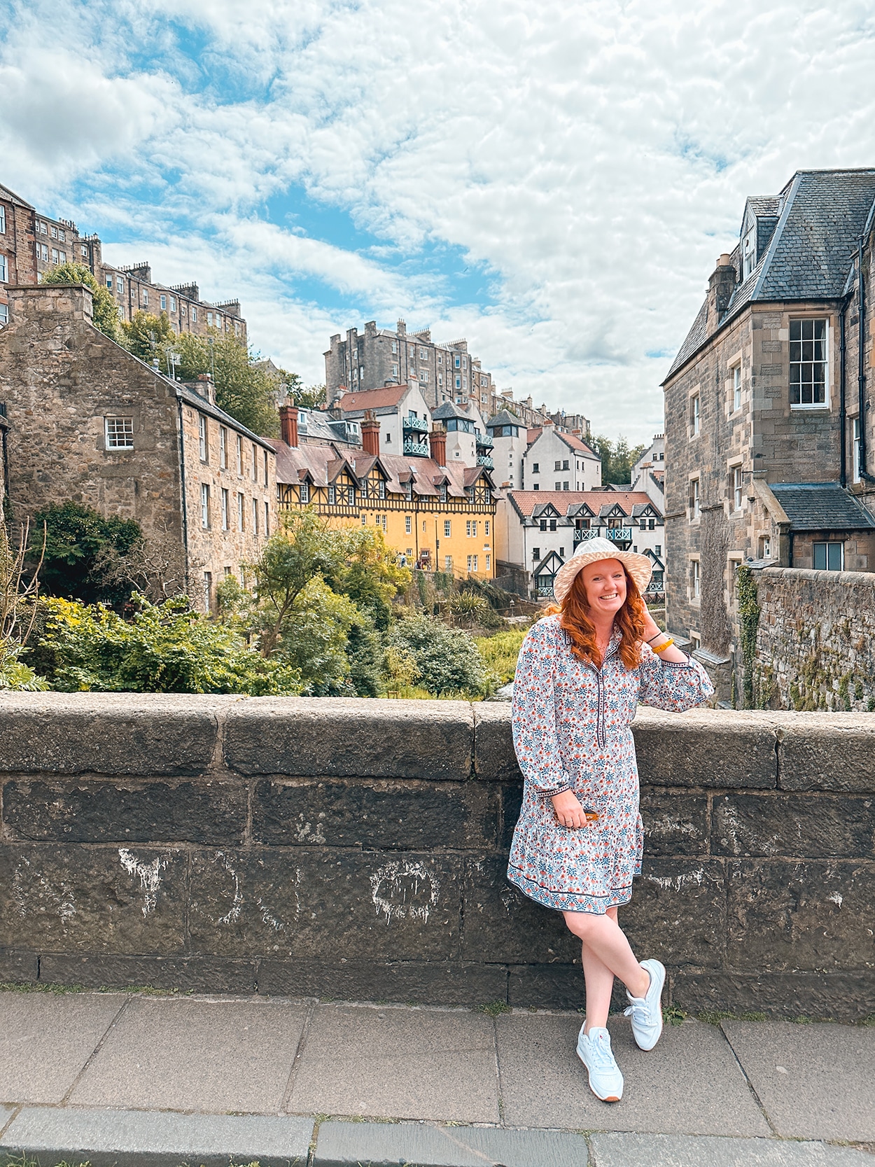 Dean Village in Edinburgh Scotland- photo by Keryn Means editor of Twist Travel Magazine