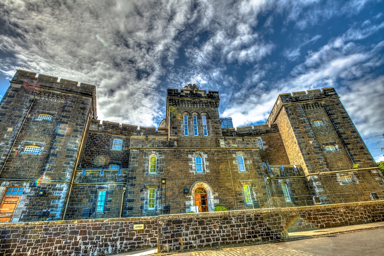 Stirling Old Jail in Stirling Scotland