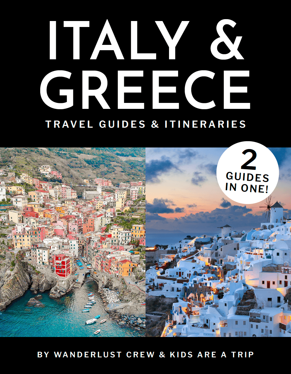 Italy and Greece Travel Guidebook