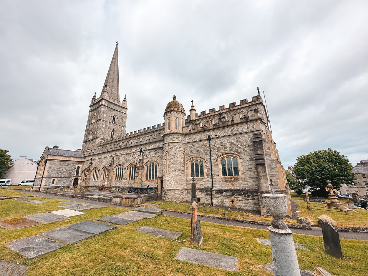 St Columbs church in Londonderry/Derry Northern Ireland- photo by Keryn Means editor of TwistTravelMag.com