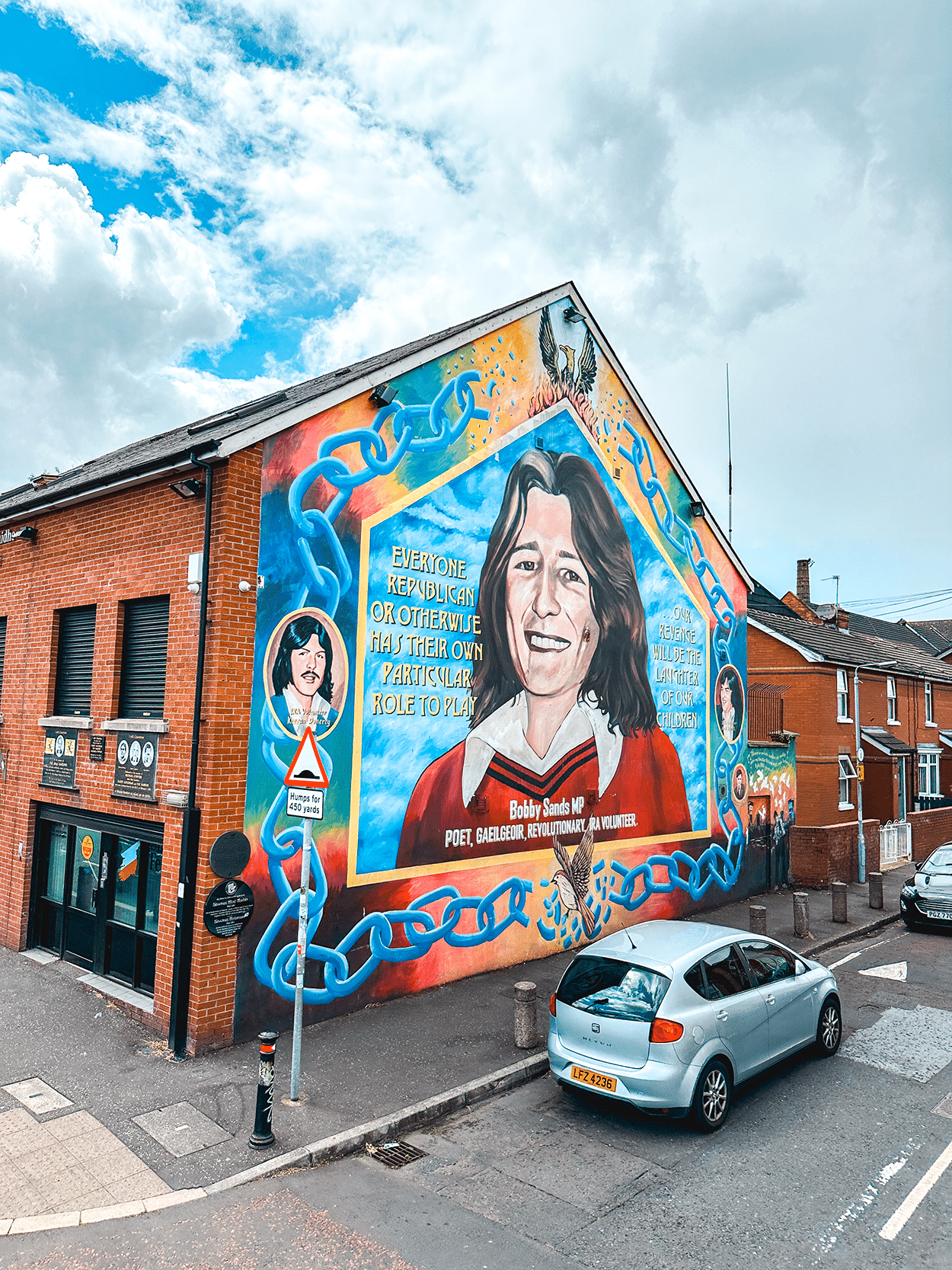 Bobby Sands Mural in Belfast Northern Ireland- photo by Keryn Means editor of Twist Travel Magazine