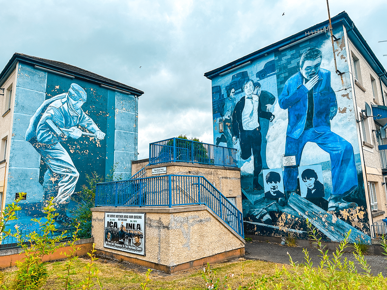 Free Derry Murals in Londonderry/Derry- photo by Keryn Means editor of Twist Travel Magazine