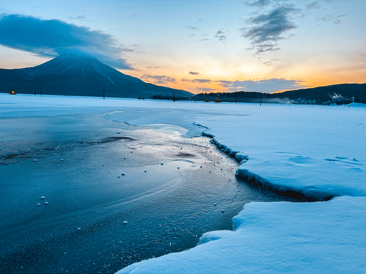 Sunrise on Lake Akan in Hokkaido Japan - photo by Keryn Means TwistTravelMag.com