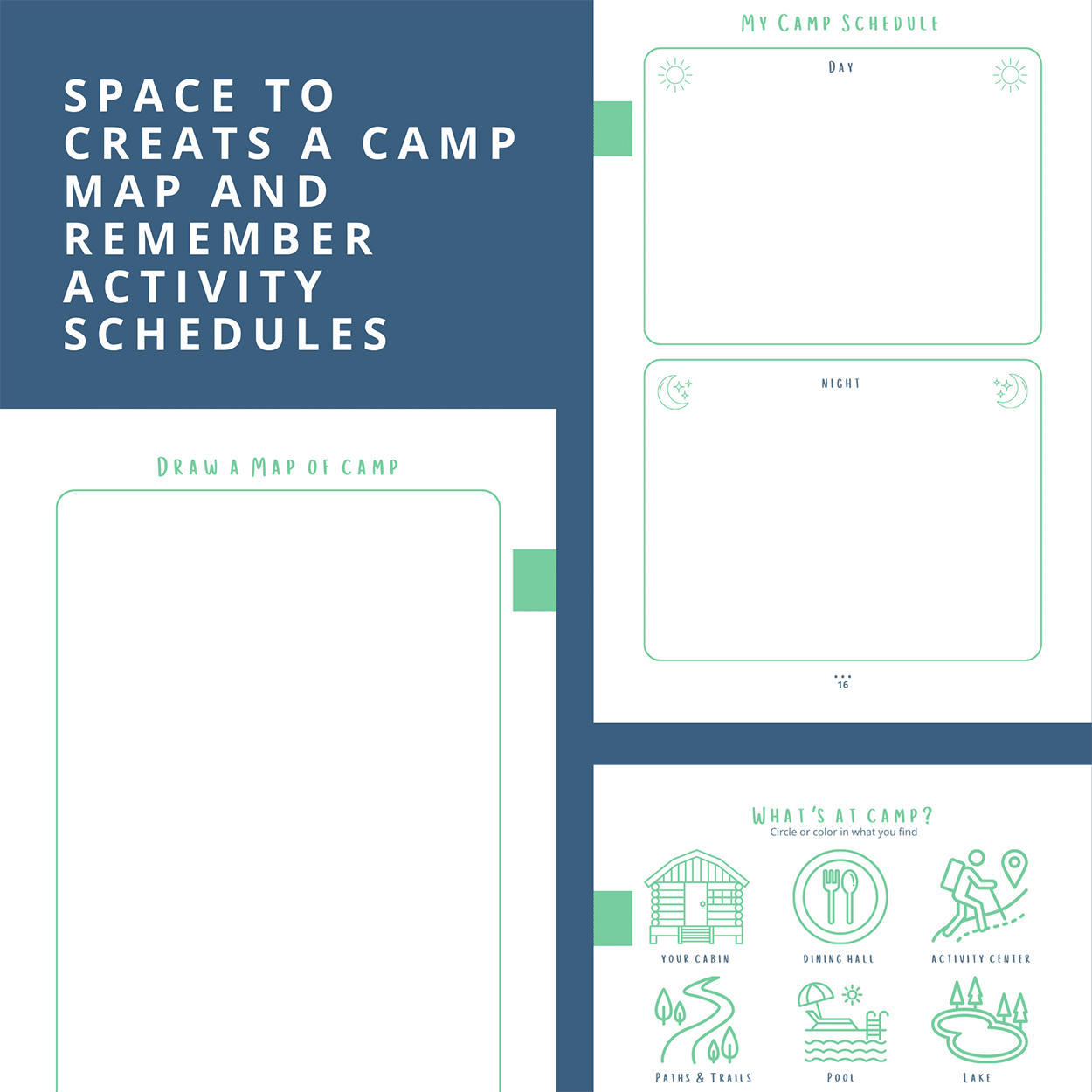 Summer Camp Journal 3 Summer Camp Journal created by Keryn Means Walking On Media LLC