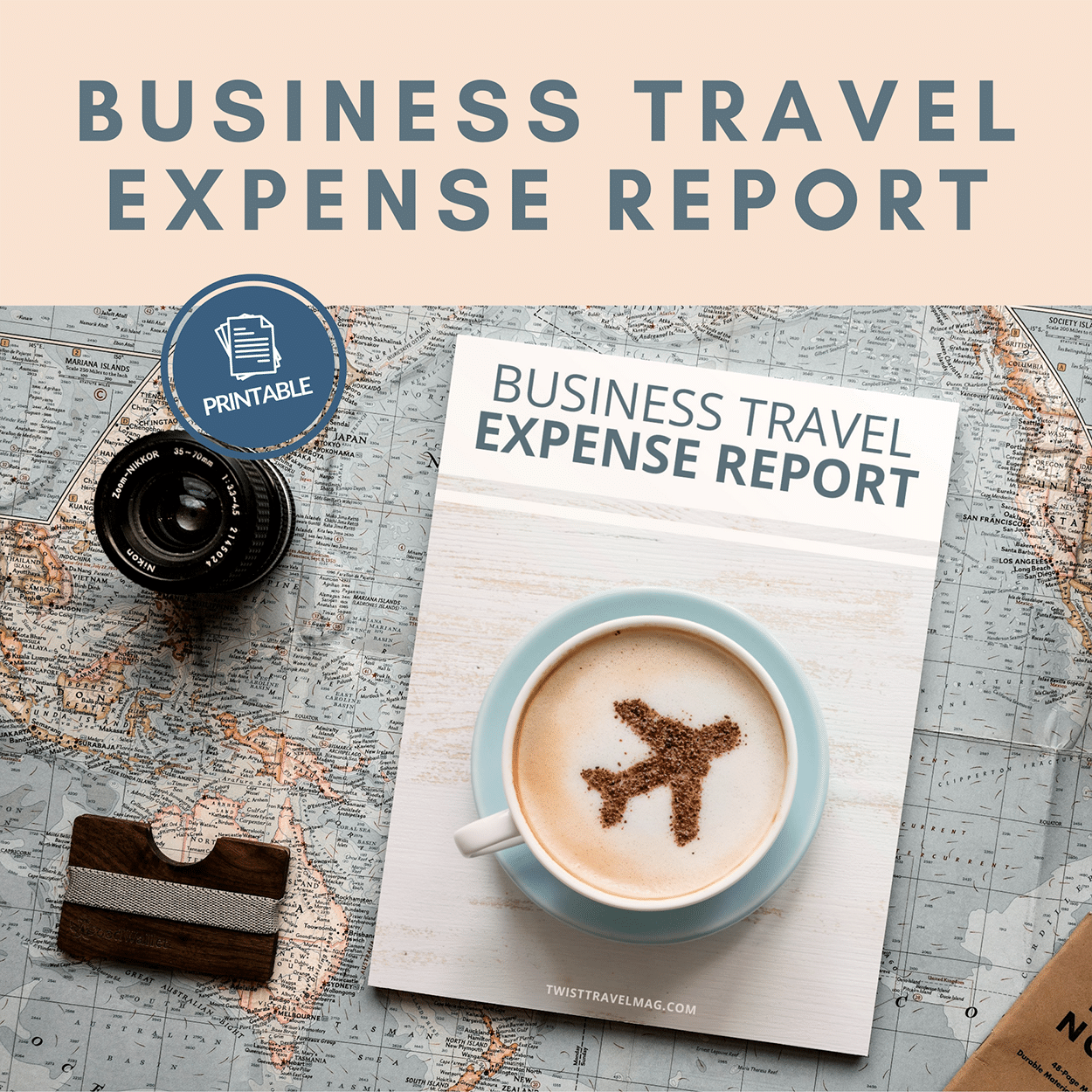 Travel Guides, Itineraries & Templates 10 Business Travel Expense Report- Printable