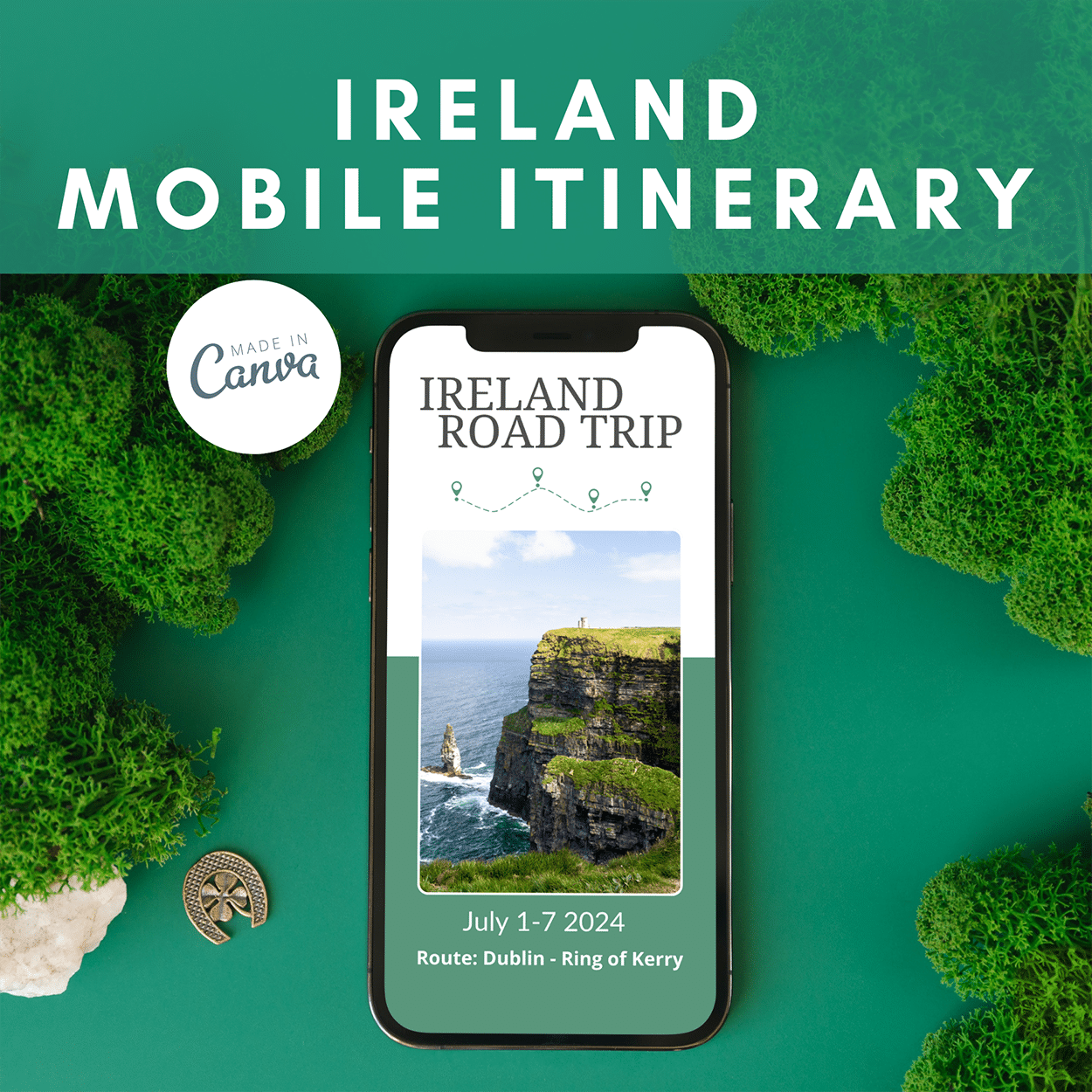 Travel Guides, Itineraries & Templates 4 Ireland Travel Planner Mobile Itinerary