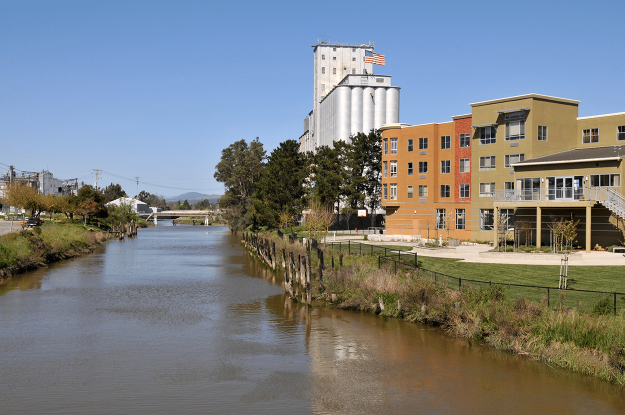 55 Awesome & Unique Things to Do in Petaluma CA 3 Petaluma on the River in California- credit DepositPhotos