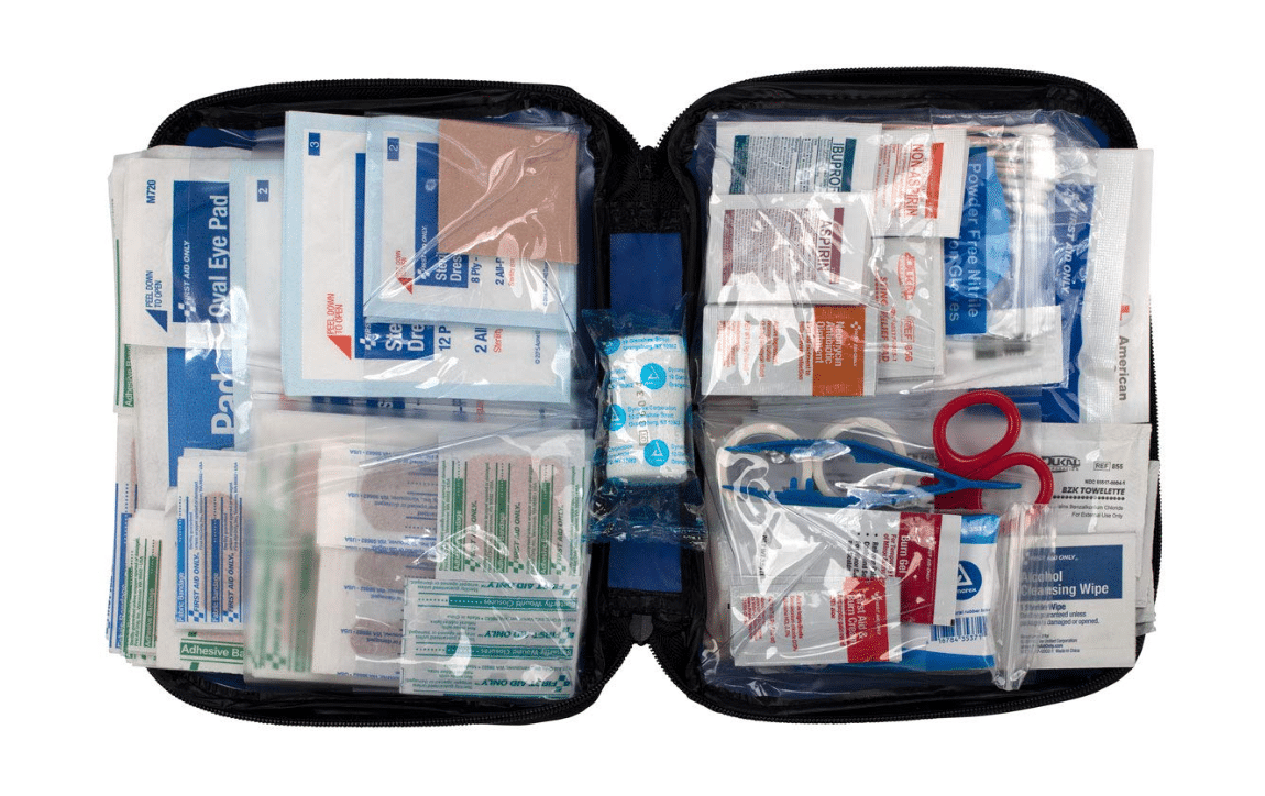 Camping on the Beach? Don't forget to Pack This! 7 First aid kit for camping