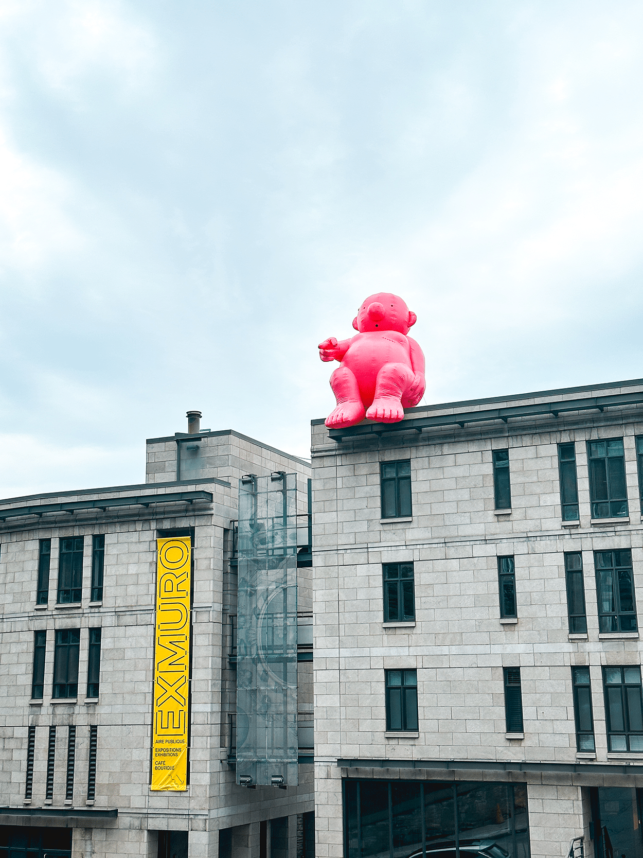 Quebec City 4-Day Itinerary: A Girls’ Getaway Guide 43 Art exhibit in Quebec City Canada- photo by Keryn Means, TwistTravelMag.com