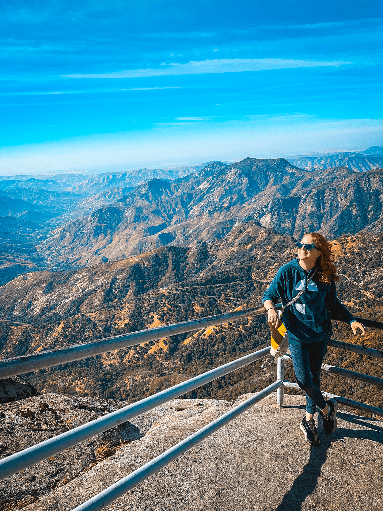 One-Day in Sequoia National Park Itinerary with Kids 18 View from Moro Rock in Sequoia National Park in California- credit Keryn Means, TwistTravelMag.com