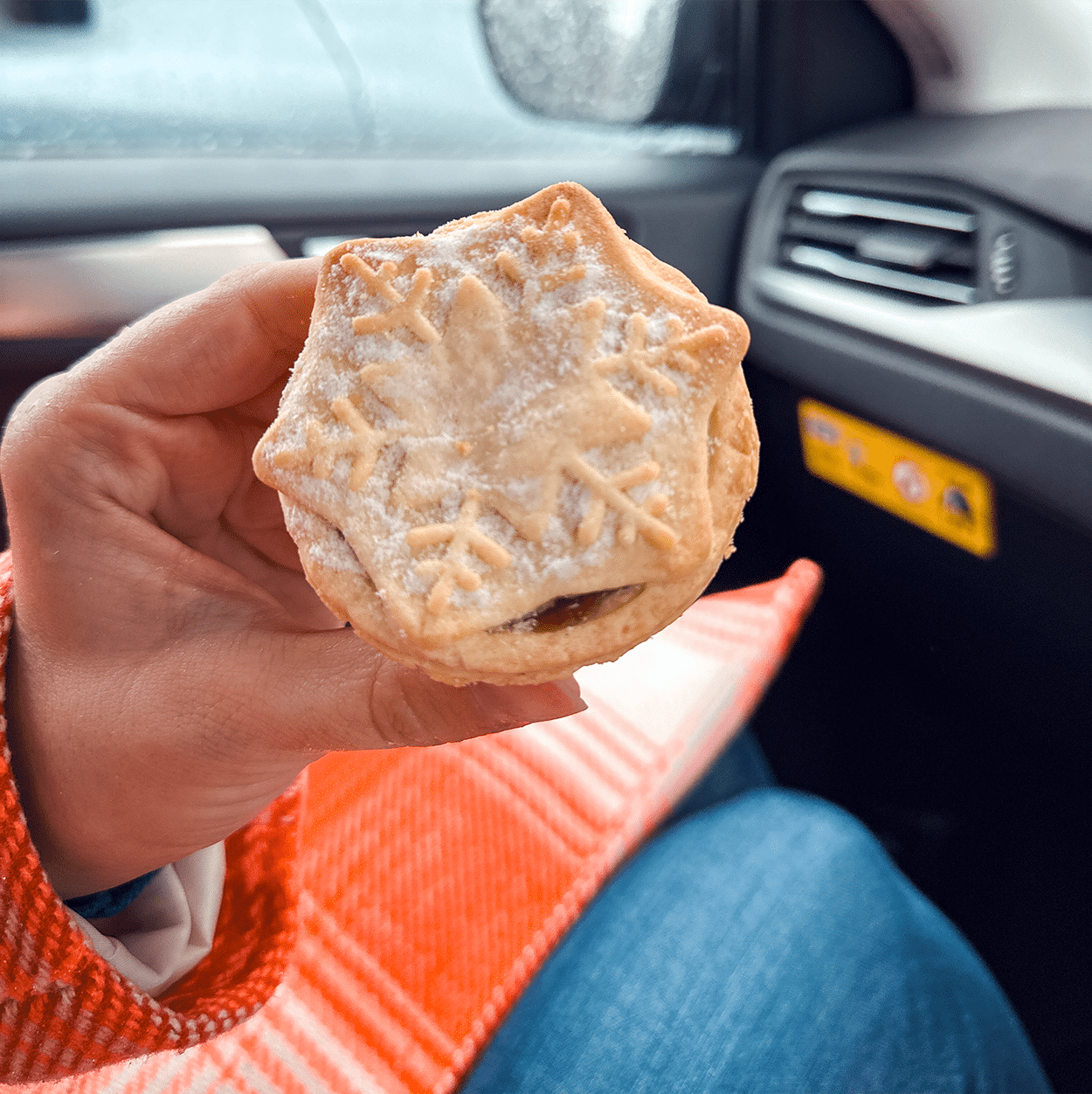 Your Ultimate Ireland Christmas Market Road Trip Itinerary 14 Mince pie from the King Fisher in Enniskerry, Ireland