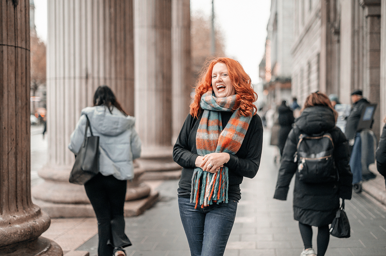 Your Ultimate Ireland Christmas Market Road Trip Itinerary 8 Keryn on O'Connell Street in Dublin, Ireland