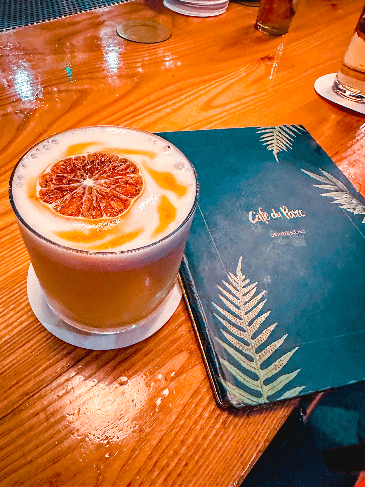 Your Ultimate Ireland Christmas Market Road Trip Itinerary 30 Whiskey sour at Cafe du Parc in the Killarney Plaza Hotel