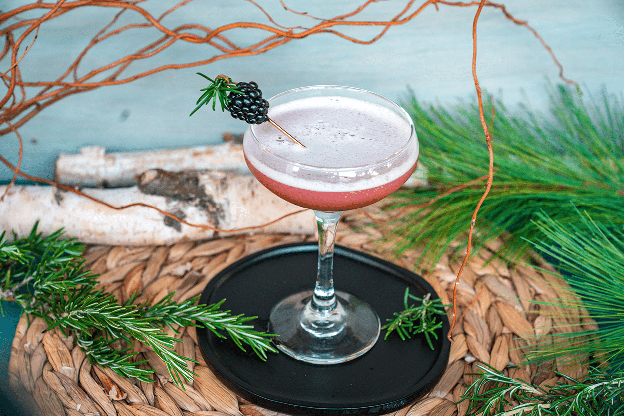 Rosemary Blackberry Bourbon Sour – The Thicket Cocktail Recipe 2 The Thicket: A Rosemary Blackberry Bourbon Recipe