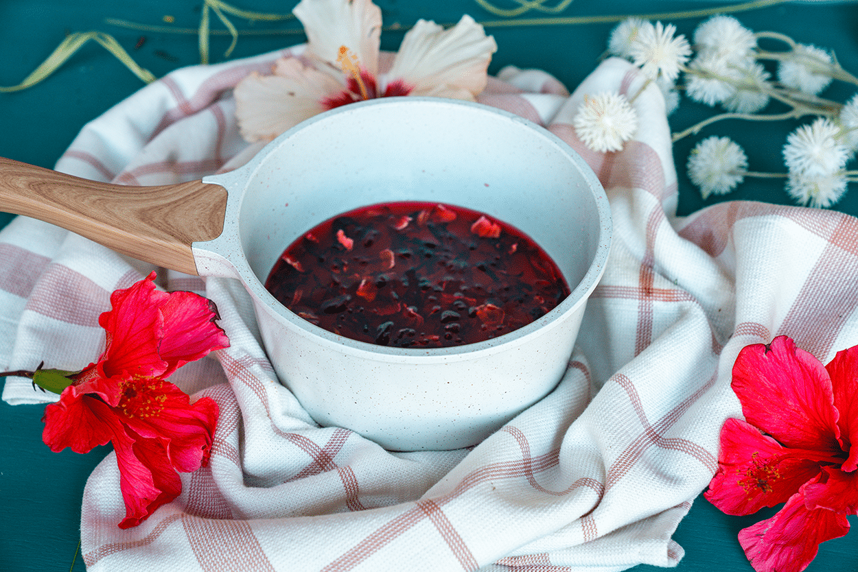 Hibiscus Simple Syrup Recipe 2 hibiscus simple syrup recipe