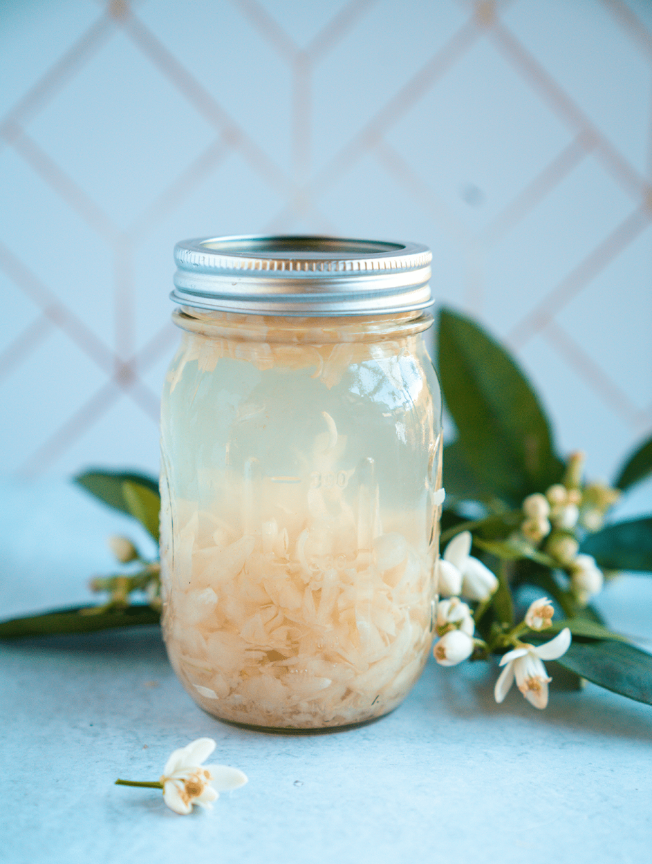 Simple Syrups 20 Orange blossom syrup