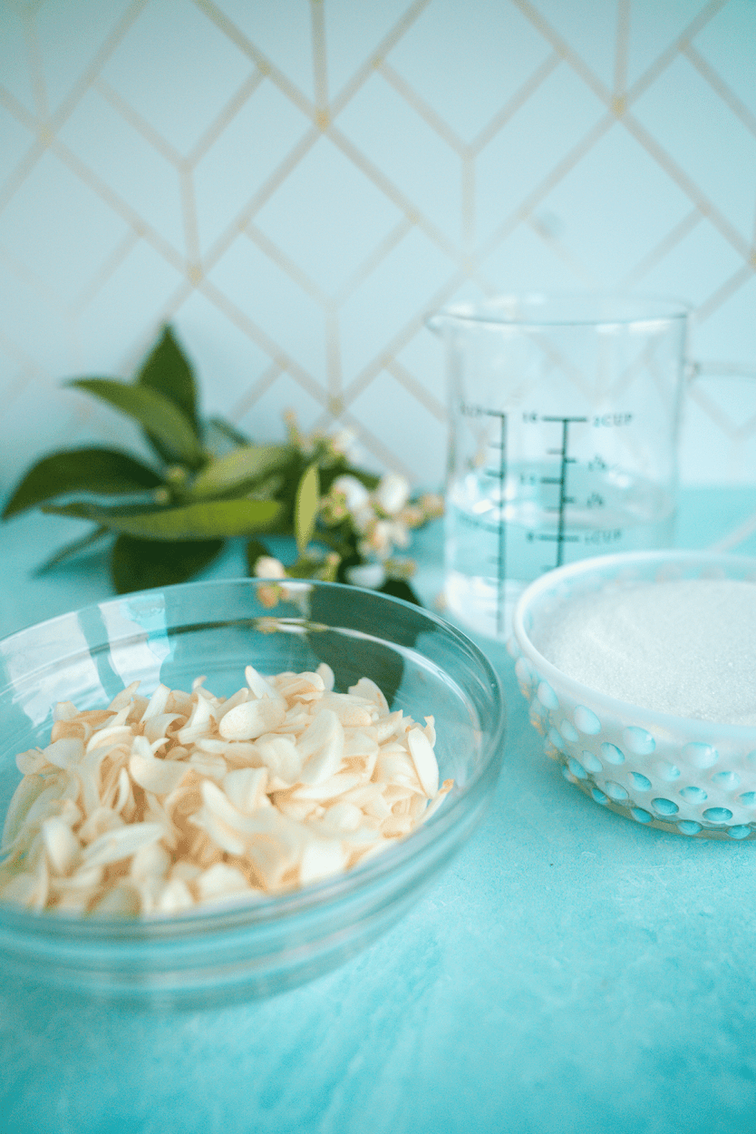 Orange Blossom Simple Syrup Recipe (2 Ways) 3 Orange blossom syrup