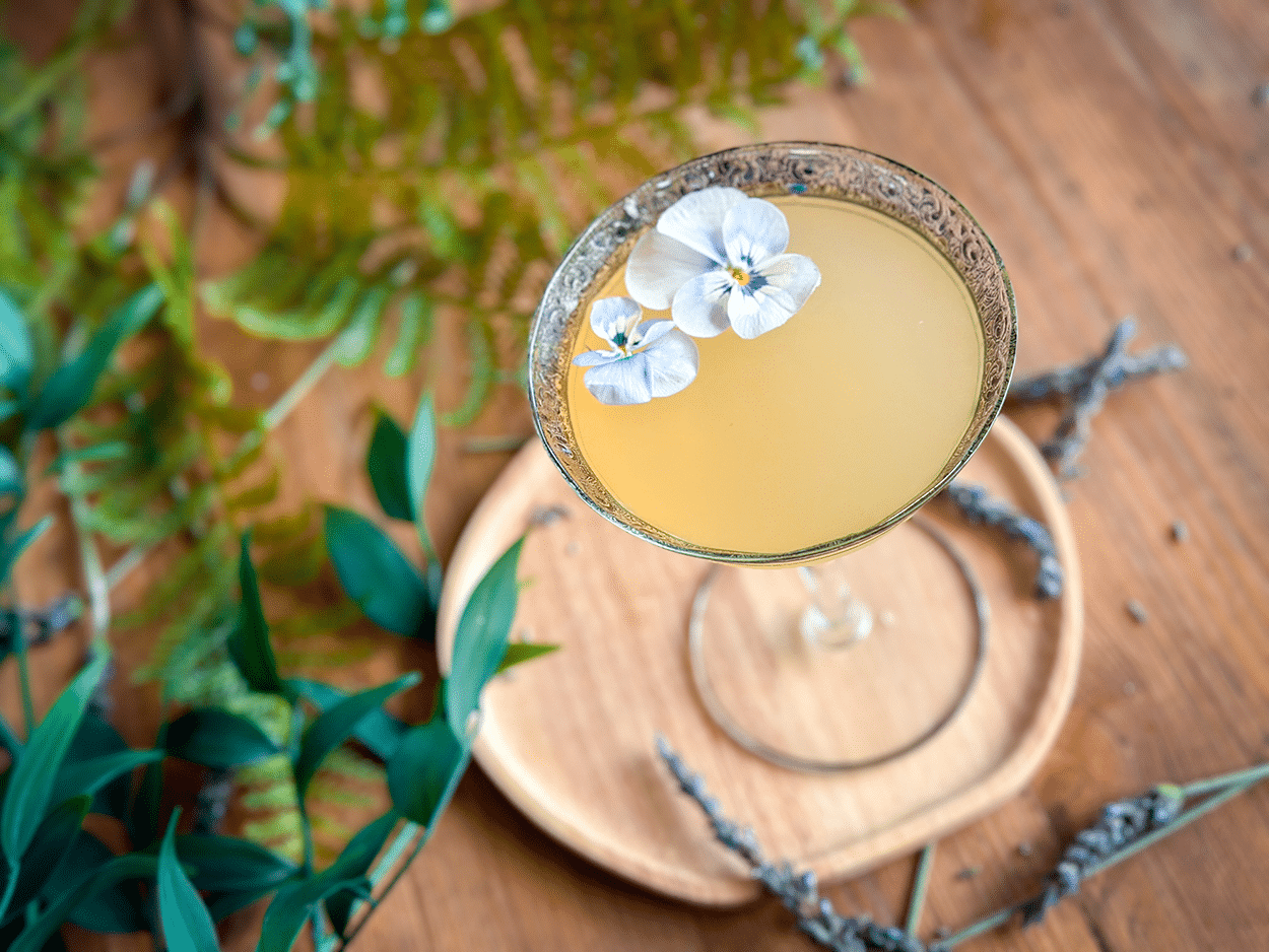 Lavender Bee’s Knees Cocktail 2 Lavender Bee's Knees Cocktail recipe