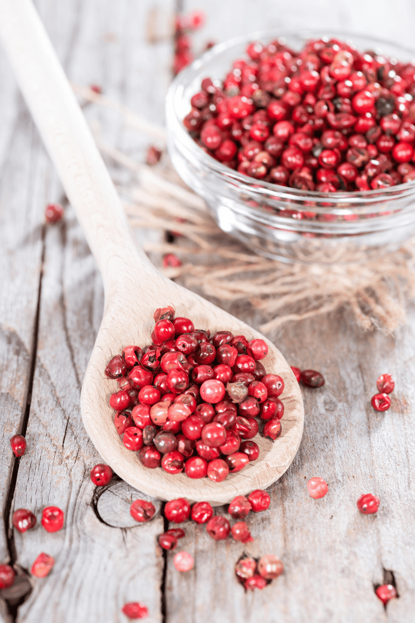The Cocktail Spice Rack: What to Use and How to Mix It 15 Pink Peppercorns