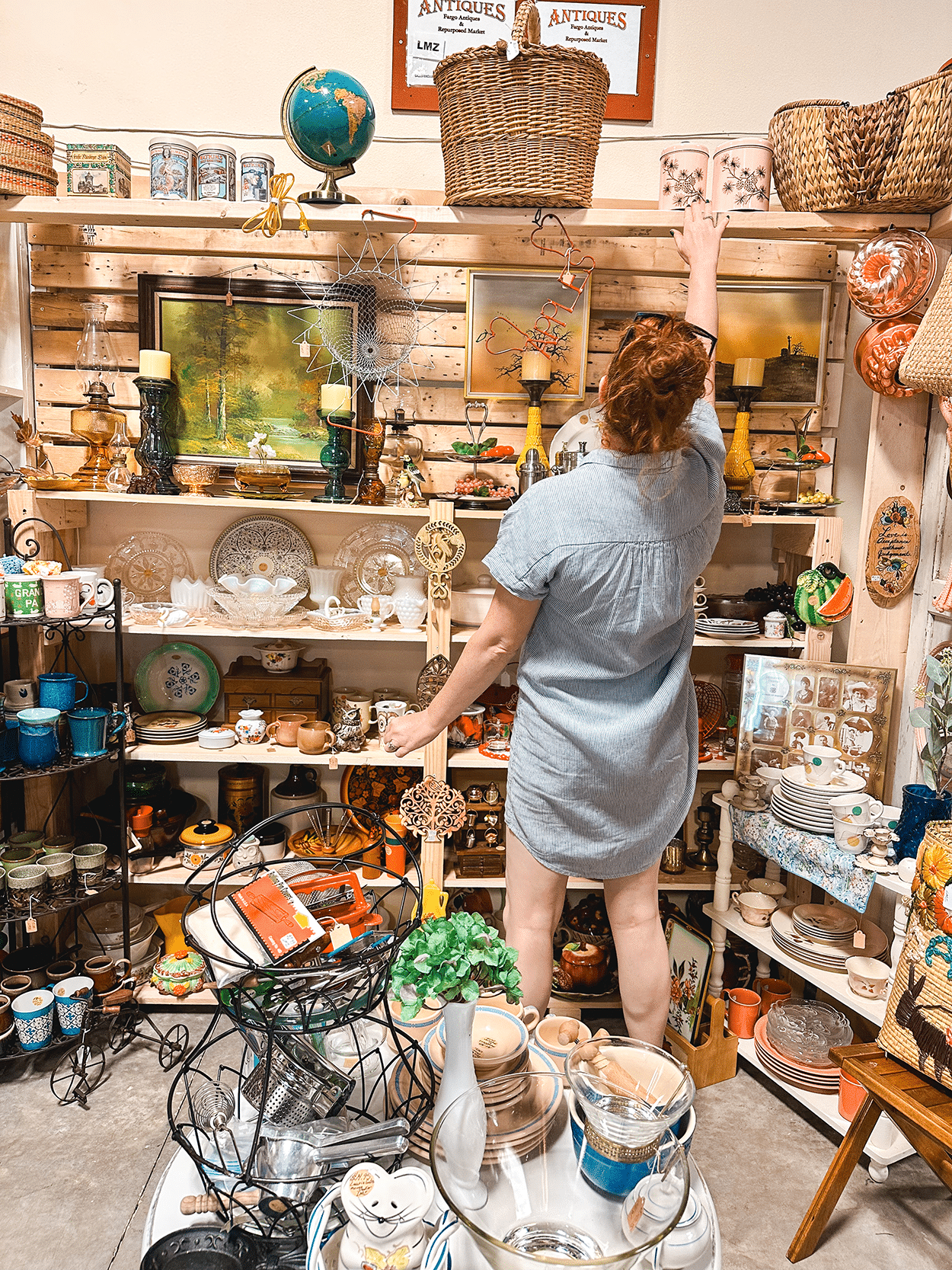 3-Day Girls’ Trip to Fargo, ND: Cocktails, Boutiques & Broadway Favorites 9 Fargo Antique Mall