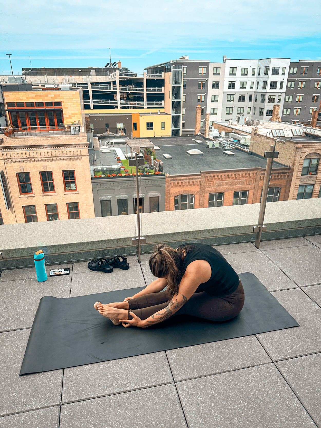 3-Day Girls’ Trip to Fargo, ND: Cocktails, Boutiques & Broadway Favorites 21 Yoga at The Jasper in Fargo, ND