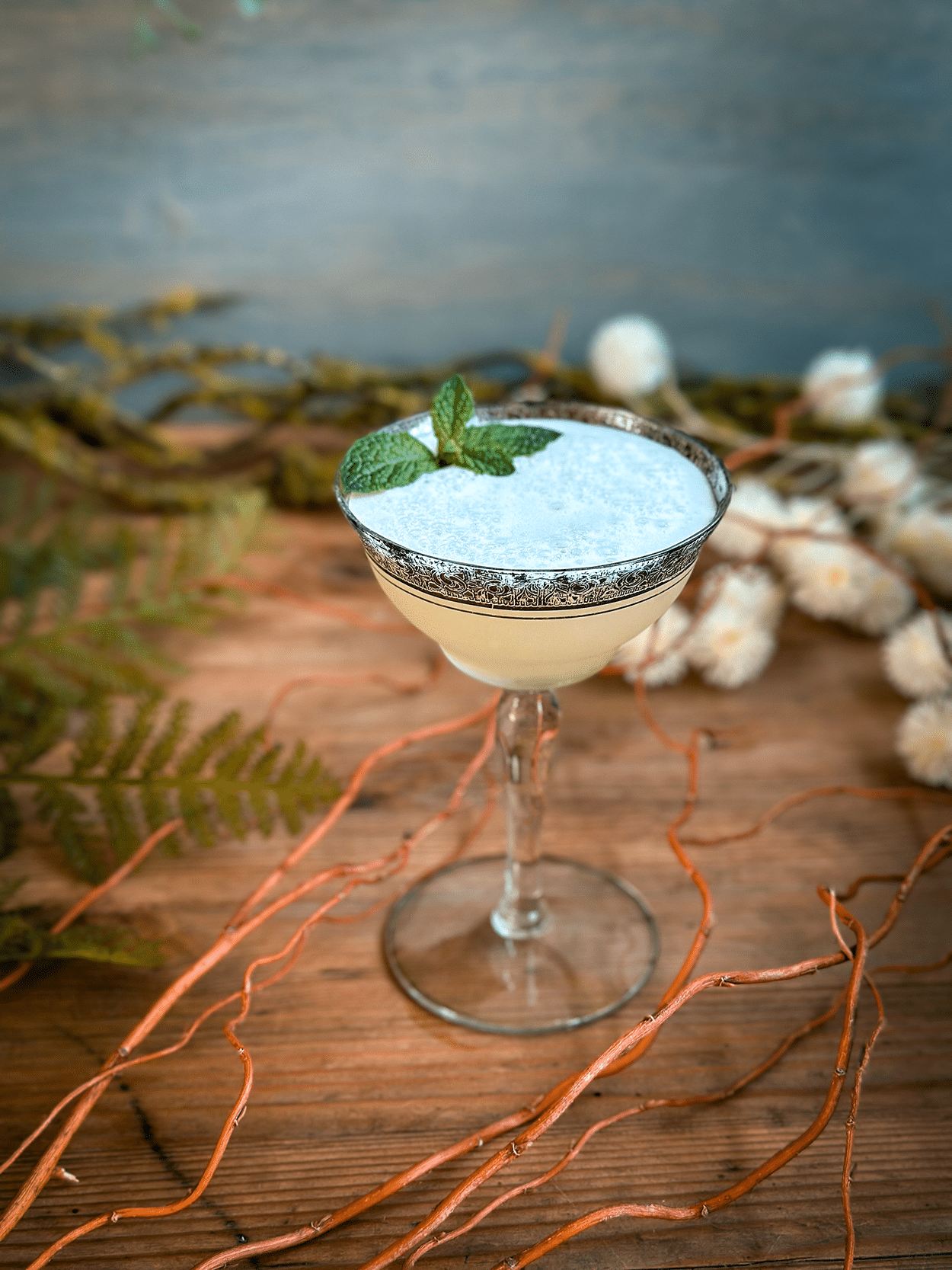 Emerald Sour Cocktail 5 Emerald Sour cocktail recipe
